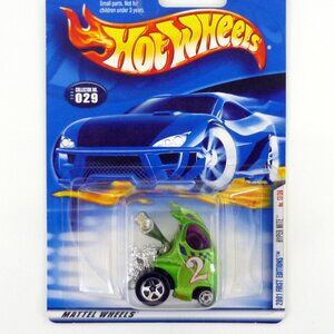 Hot Wheels Hyper Mite #029 First Editions 17/36 Green Die-Cast Car 2001
